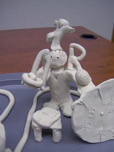 clay model with Davis® dyslexia program